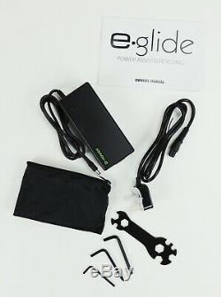 NEW eGlide Folding Electric Bike E-Bike Unisex White