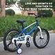New 16 Inch Wheel Kids Bikes Boys Bicycle With Removable Stabilisers Xmas Gifts