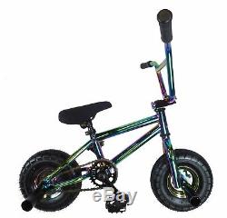 New Limited Edition 1080 Kids Stunt Freestyle Jet Fuel Neo Chrome Mini BMX Bike