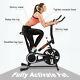 Onetwofit Exercise Bike Home Gym Bicycle Cycling Cardio Fitness Training Indoor