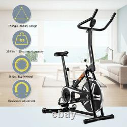 OneTwoFit Exercise Bike Home Gym Bicycle Cycling Cardio Fitness Training Indoor