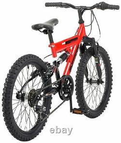 Piranha Atom 20 inch Wheel Size Kids Mountain Bike Red