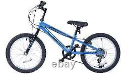 Piranha Edge 18 Inch Wheel Size Kids Mountain Bike Blue 6990310