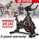 Pro Exercise Bike Indoor Training Cycling Bicycle Home Workout Fitness Cardio Uk