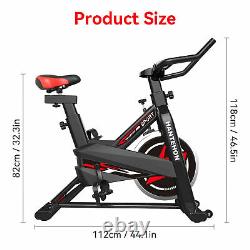 Pro Exercise Bike Indoor Training Cycling Bicycle Home Workout Fitness Cardio UK
