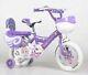 Purple Little Princess Girls Bike Kids