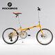 Rockbros 20 Inch Folding Frame Bike Bicycle Chrome Molybdenum Steel Portable