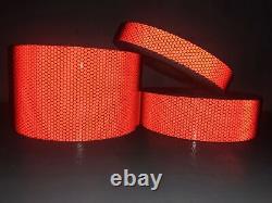 Red High Intensity Reflective Tape Vinyl Car Bike Safety Reflective Stickers