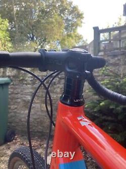 Ribble CGR AL GRAVEL 53cm Bike Carbon Fork + Seatpost 1x Gearing Orange GRX