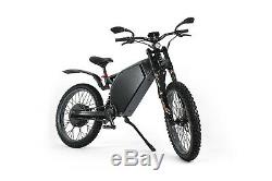 Ride FASTERBIKE up to 60mph! Nominal power 3000W! Range 120miles! E bike