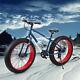 Ridgeyard 26 Mountain Snowithbeach Bike Fat Tyre 7 Gears Cruiser Bicycle Cycling