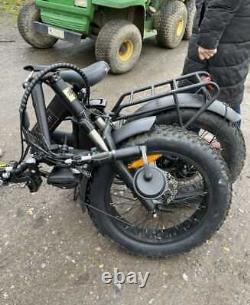 RiffRaff Black Shadow V2 Electric Bike E-bike 1000w 48v 14.5ah Ebike UK STOCK