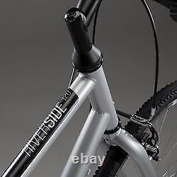 Riverside 700 Wheel Lightweight 8 Speed Hybrid Bike Bicycle V-Brakes Grey 2021
