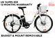 Roadhog E Bike Electric Bike Unisex White Basket & Panier, 25kph 250w