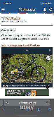 Rockrider 700s full suspension