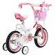 Royal Baby Princess Pink Kids Bike Girls Bikes In Size 12 14 16 18 20