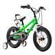 Royalbaby Freestyle 14 Kids Stabilizer Bicycle For Boys And Girls (green)