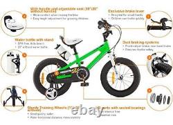 Royalbaby Freestyle 14 Kids Stabilizer Bicycle for Boys and Girls (Green)