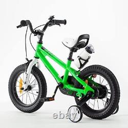 Royalbaby Freestyle 14 Kids Stabilizer Bicycle for Boys and Girls (Green)