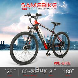 SAMEBIKE 26 Inch Power Assist Electric Bicycle Moped E-Bike City Bike 30km/h EU