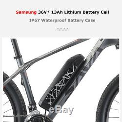 SAVA Carbon Fiber e Bike 27.5 inch Electric Mountain Bike SHIMANO 27S 36V/13Ah