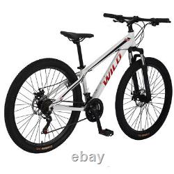 SHIMANO 27.5 inch Mountain Bike 21 Speed Aluminum 13.5 Frame Front Suspension