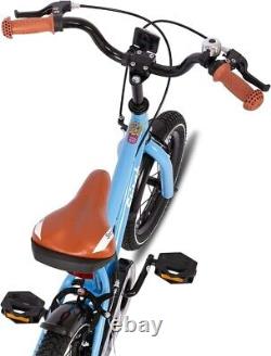 STITCH Kids Bike 14 Inch Children Bicycle for 3-9 Years with stabilizers Blue