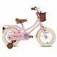 Stitch Manchi 14 Inch Kids Bike For Age 3 4 5 Girls, 14 Inch Wheel Girls Bike