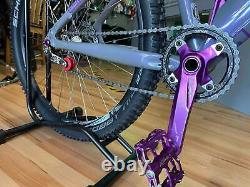 Saracen Team M. A. D Jump/dirt Bike 14 Framecustom Grey With Purple Flek