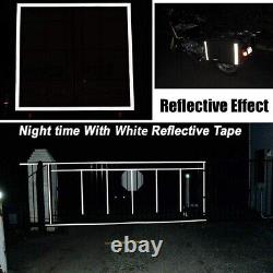 Silver High Intensity Reflective Tape Vinyl Car Bike Safety Reflective Stickers