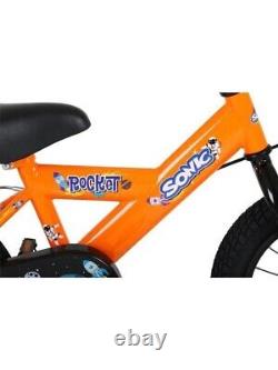 Sonic Rocket Boys Bike 14-inch Wheel With Stabilisers