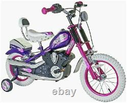 Spike Easy Rider 14 inch Wheel 7 Inch Frame Size Chopper Kids Bike Girls Bike 4+