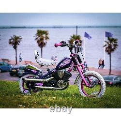 Spike Easy Rider Pink Chopper 14in Wheel 7in Frame Girls Bike Bicycle Stabiliser