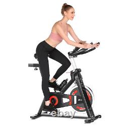 Stationary Exercise Bike 13/20KG Flywheel Cycling Bicycle Cardio Workout Home UK
