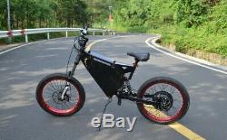 Stealth Bomber 1500W 60km/h+ Electric Ebike Mountain Electric Bike Moped Adult