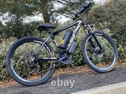 Supreme eBikes Bicycle 36v 2ah Electric Assisted Mountain E Bike 26/17 Black