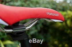TEMAN Brand New Hybrid / Racing Road Bike Bicycles- Shimano 21 Speed -RED