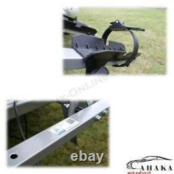 TITAN Towbar Mounted 4 Bike Rack Cycle Carrier Tilting Theft Protection 7/13 pin