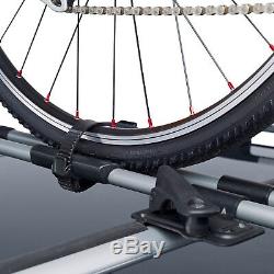 Thule FreeRide 532 Twin Pack Roof Mount Cycle Carrier Bike Rack, T-Track + Locks