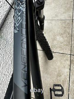 Vengeance 27.5 black bike hardly used but has been outside for a while
