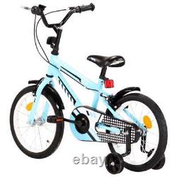 VidaXL Kids Bike 16 inch Black and Blue
