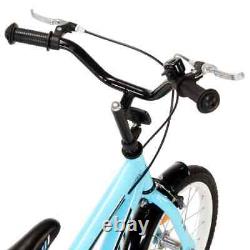 VidaXL Kids Bike 16 inch Black and Blue