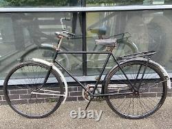 Vintage Roelewiel Bicycle Black Needs Some Work