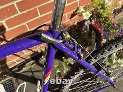 Vintage peugeot bicycle 26 inch wheels, new saddle, 21 speed index Sachs gears