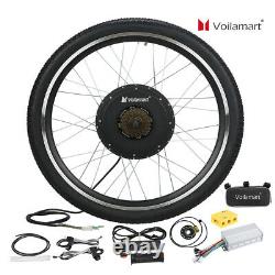 Voilamart 261500W Electric Bicycle Conversion Kit E-Bike Rear Wheel 48V Cycling