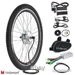 Voilamart 26 Front Wheel Electric Bicycle Bike Conversion Kit E-Bike Motor 36V