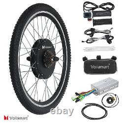 Voilamart 48V 1000W Electric Bicycle Motor E Bike Rear Wheel 26 Conversion Kit