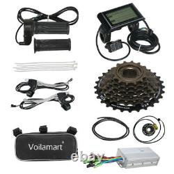 Voilamart Electric Bicycle Conversion Kit 1000W E bike Motor 26 Rear Wheel LCD
