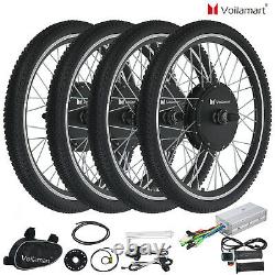 Voilamart Front/Rear Electric E-Bike Wheel 26Conversion Kit 250/500/1000W