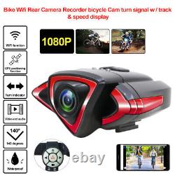 WIFI FHD 1080P Bike Bicycle Cycling Rear Camera Recorder DVR Turn Taillight Cam